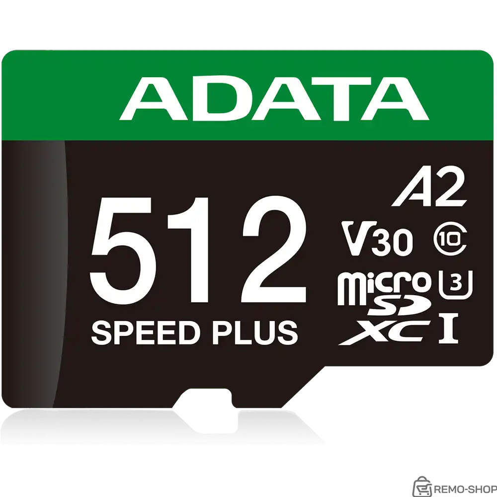 Карта памяти microSD A-DATA 512GB UHS-I U3 V30 A2