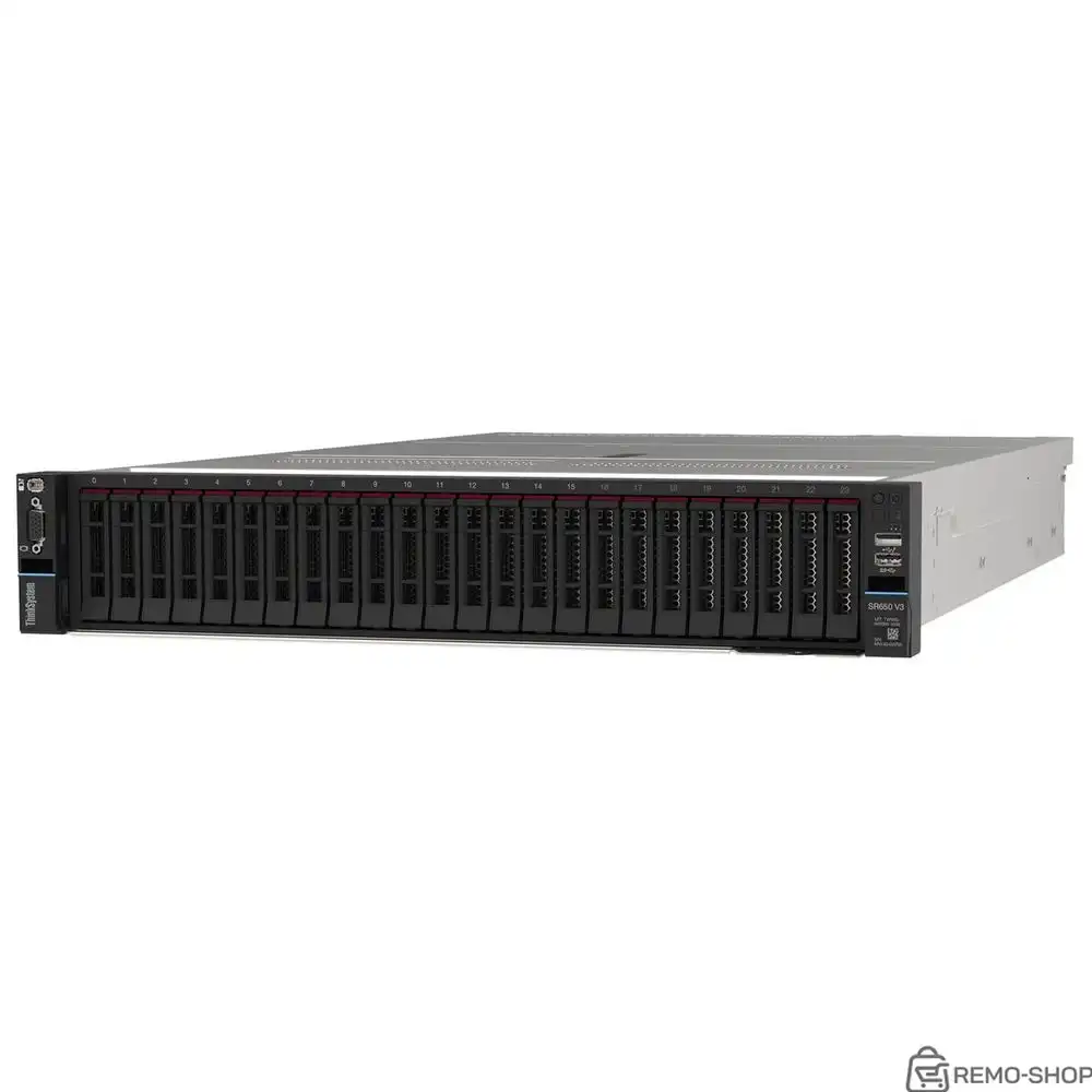 Платформа системного блока с ЦПУ Lenovo ThinkSystem SR650 V3 1x Silver 4510 12C 150W 2.4G/1x32GB 1Rx4/940-16i/12x 3.5" SAS Open bay/3 (x16, x8, x8) Gen4/1x1100W Titanium фото 2