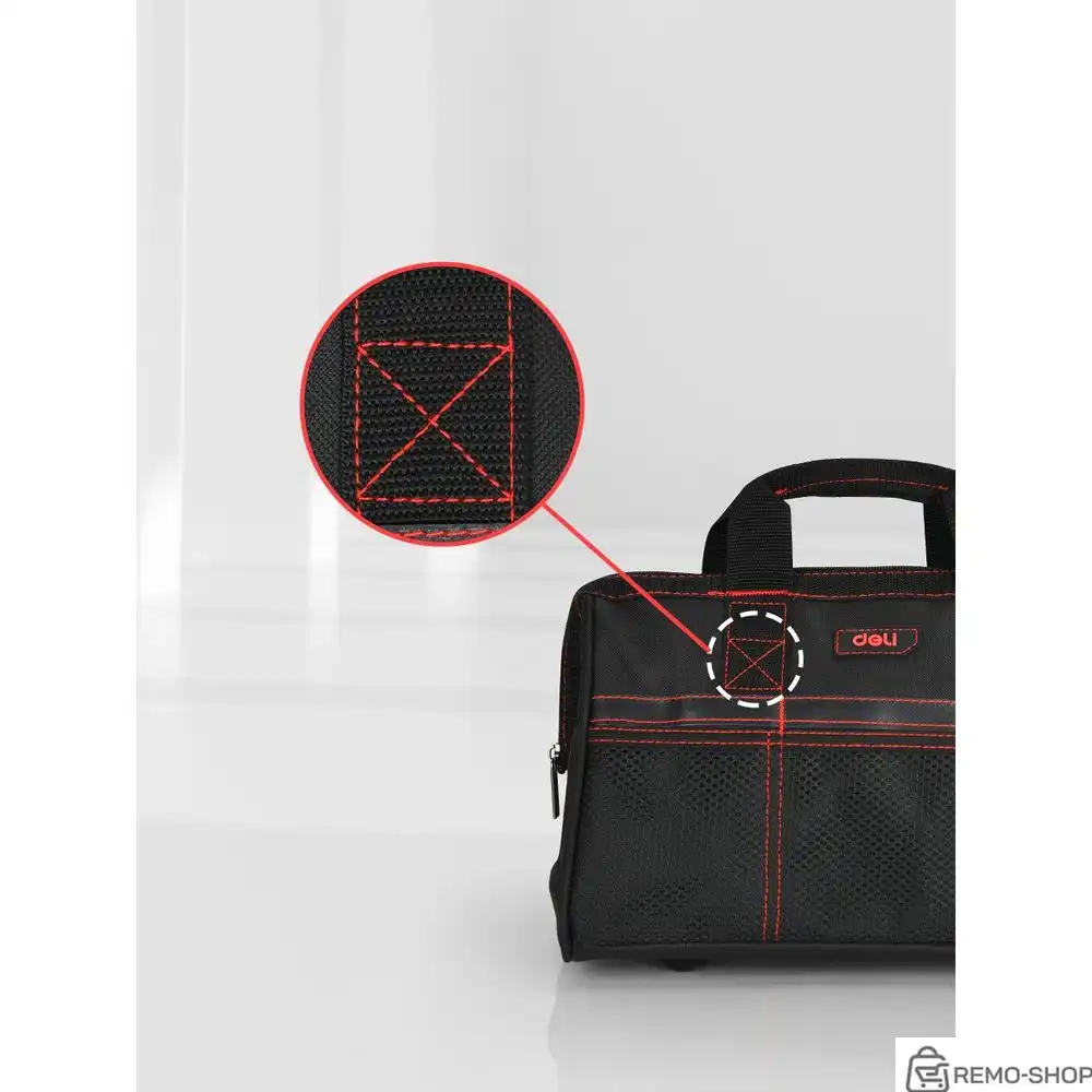 Сумка для инструментов Deli DL430906 Black Edition фото 2