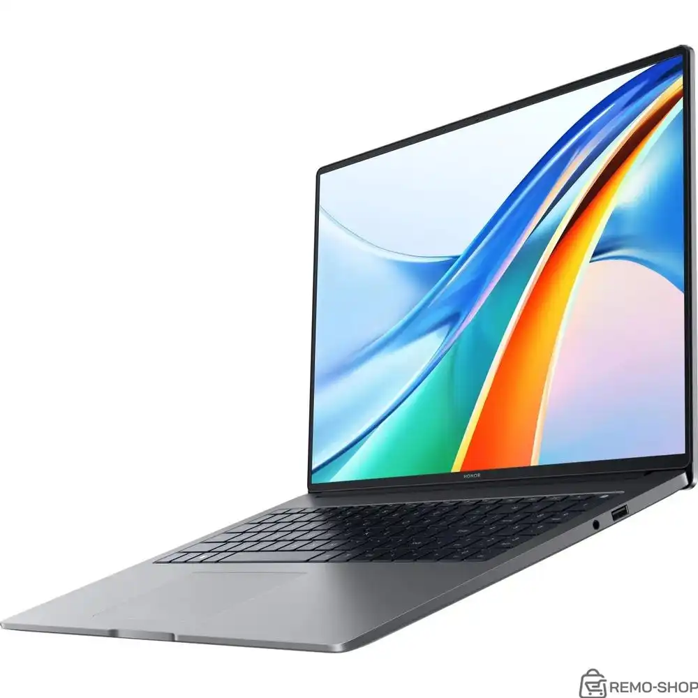 Ноутбук HONOR MagicBook X16 Plus AMD Ryzen 7 8845HS/32Gb/SSD1Tb/16"/IPS/WQXGA/2560x1600/120Hz/Win11/Grey/1.79kg (5301AJPH)