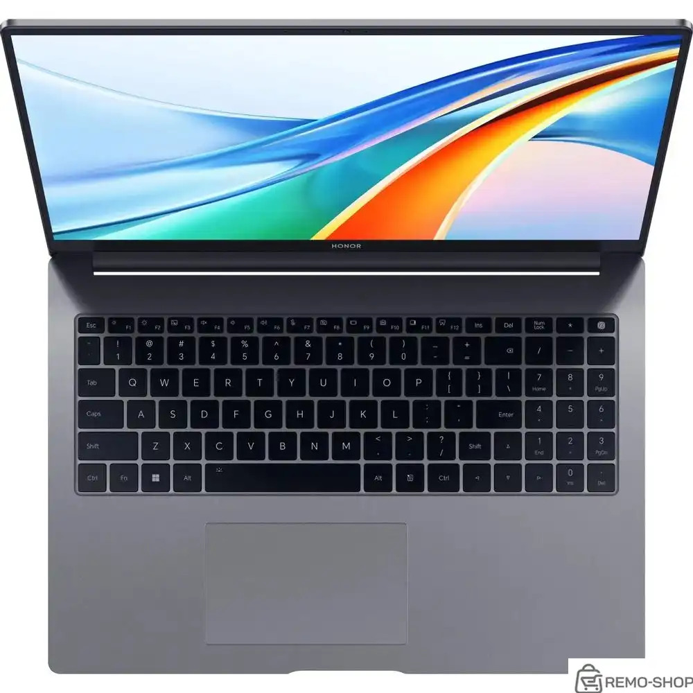 Ноутбук HONOR MagicBook X16 Plus AMD Ryzen 7 8845HS/32Gb/SSD1Tb/16"/IPS/WQXGA/2560x1600/120Hz/Win11/Grey/1.79kg (5301AJPH) фото 2