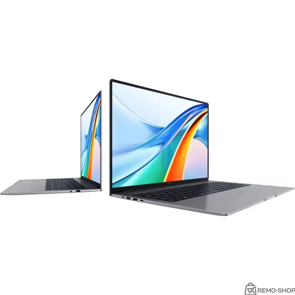 Ноутбук HONOR MagicBook X16 Plus AMD Ryzen 7 8845HS/32Gb/SSD1Tb/16"/IPS/WQXGA/2560x1600/120Hz/Win11/Grey/1.79kg (5301AJPH) фото 3