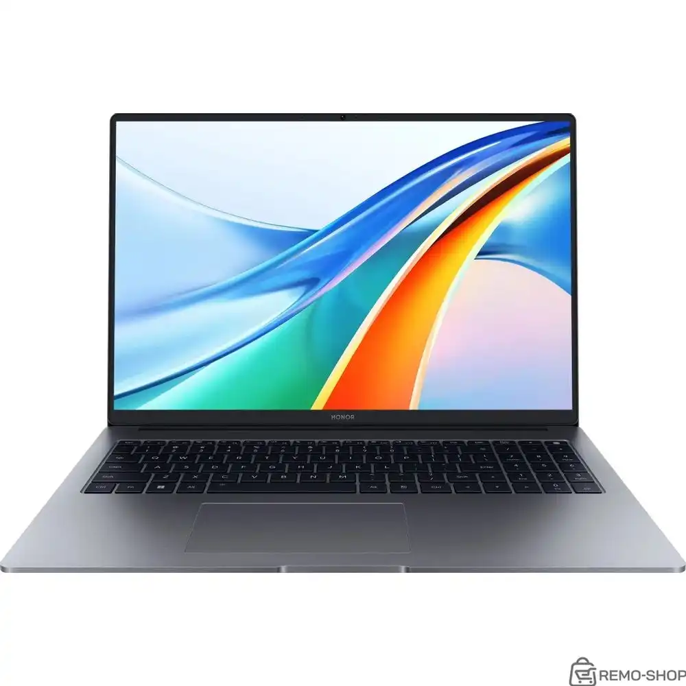 Ноутбук HONOR MagicBook X16 Plus AMD Ryzen 7 8845HS/32Gb/SSD1Tb/16"/IPS/WQXGA/2560x1600/120Hz/Win11/Grey (5301AJPH)
