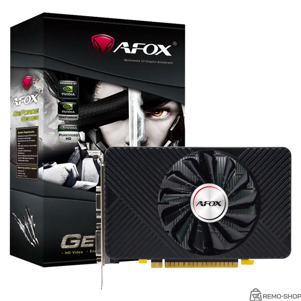 Видеокарта Afox GTX750Ti 4GB GDDR5 128bit VGA DVI HDMI 1FAN RTL