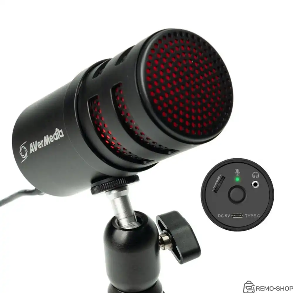 Микрофон AVER Media Versati Go, USB Condenser Microphone (AM310G2) RTL фото 2