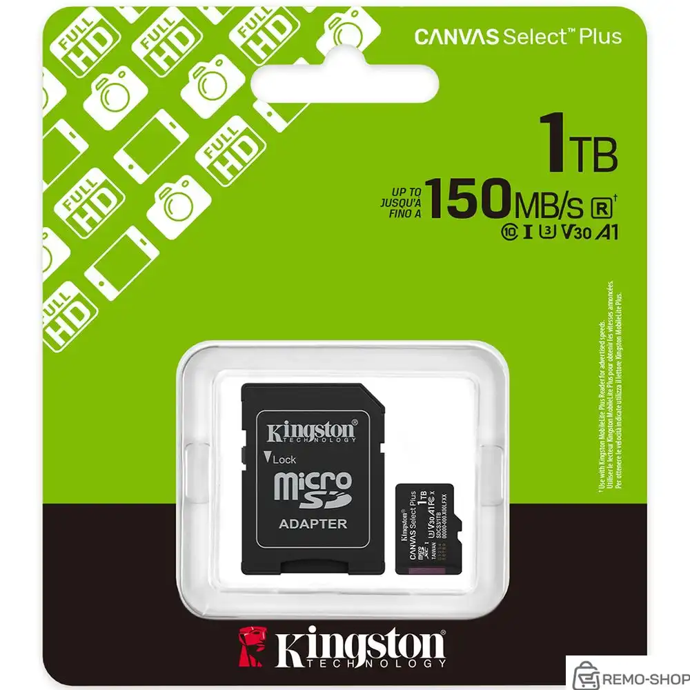 Карта памяти MicroSDXC 1TB Canvas Select Plus фото 2