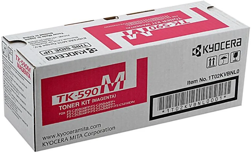 Тонер-картридж Kyocera TK-590M (1T02KVBNL0) фото 3