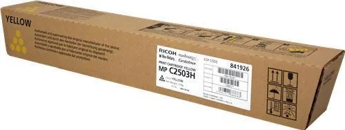 Тонер Ricoh MP C2503H желтый (9,5K) фото 3