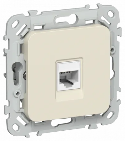 Розетка компьютерная RJ45 кат.5E UTP FLITE IEK