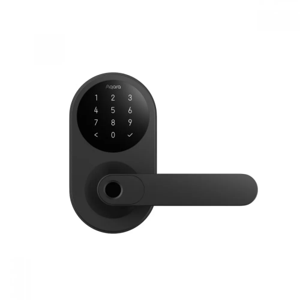 Умный замок Aqara Smart Door Lock U300 накладной, черный