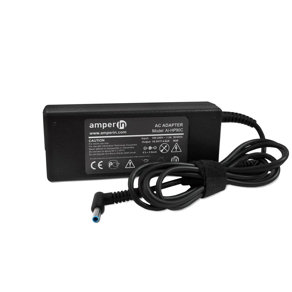 Блок питания (сетевой адаптер) Amperin AI-HP90C для ноутбуков HP, 19.5V 4.62A 90W