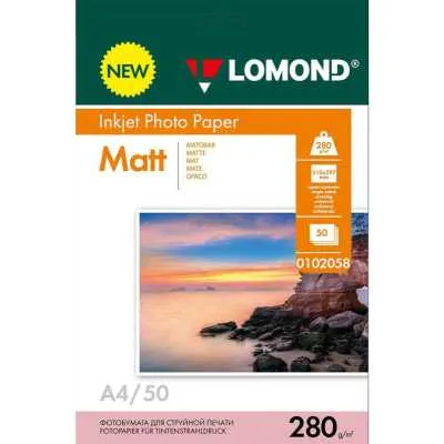 Фотобумага Lomond А4 матовая односторонняя 280 г/м² фото 2