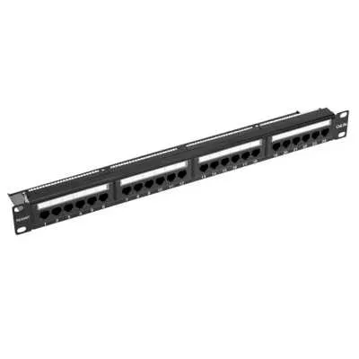 Патч-панель Rexant 24 порта CAT 5e 19" 1U с органайзером