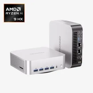 Мини-ПК GEEKOM A9 MAX (AMD Ryzen AI 9 HX370, 32 ГБ ОЗУ, 1 ТБ SSD, Windows 11 Pro) фото 3