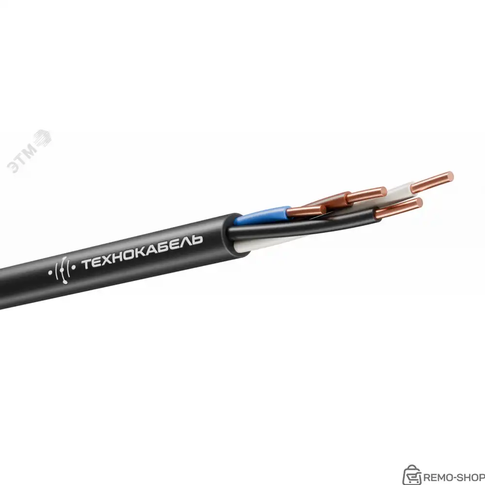 Кабель силовой ВВГнг(А)-LS 4Х1.5 ок(N)-0.660 ТРТС фото 2