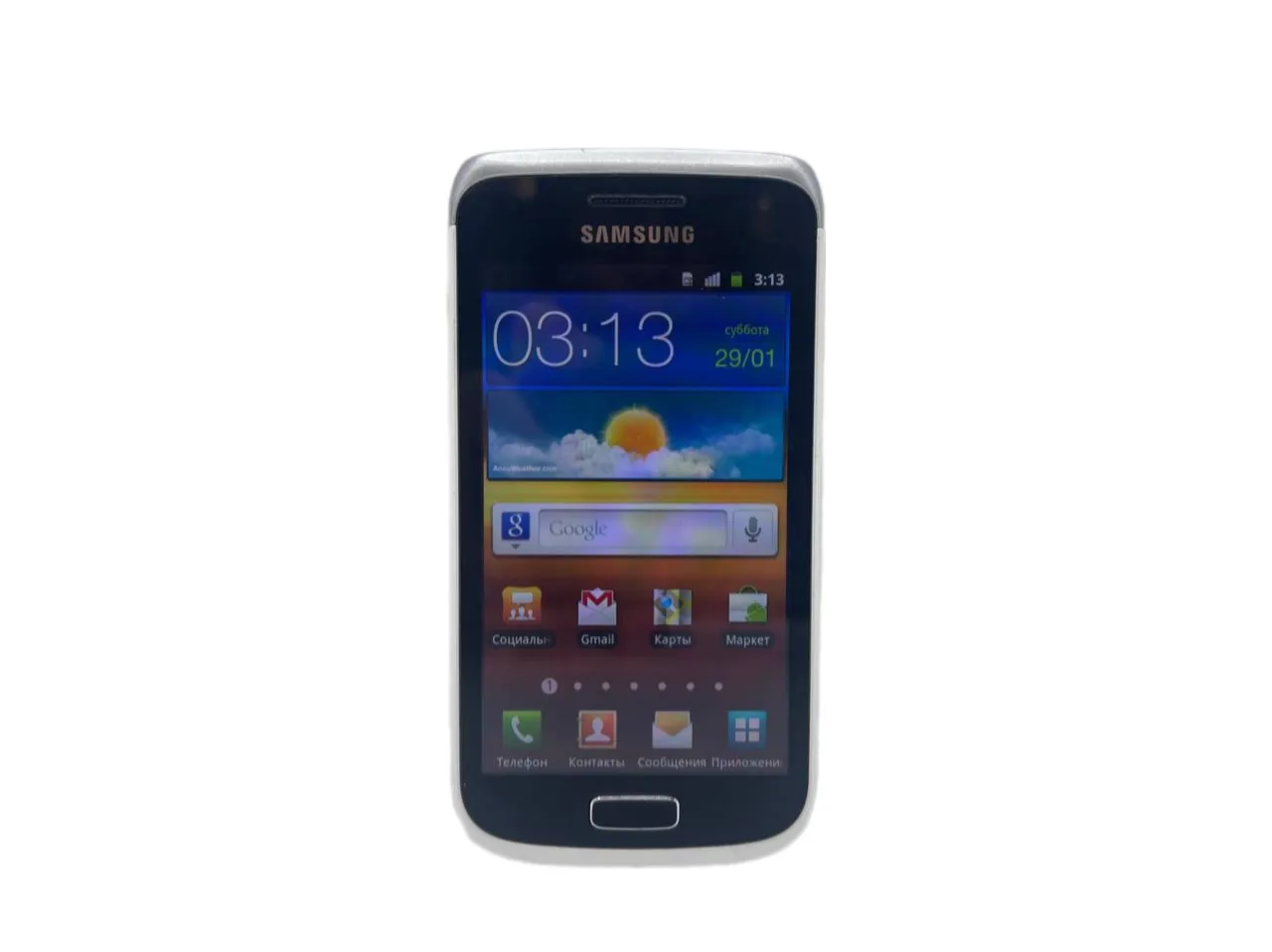 Защитная антибликовая пленка LuxCase для Samsung Galaxy W GT-i8150 фото 3