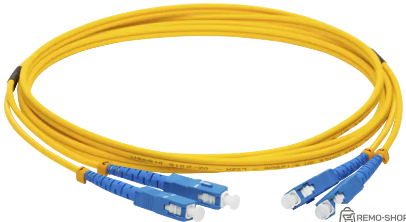 Оптический патч-корд LANMASTER SC/UPC-SC/UPC одномодовый 1.0 м