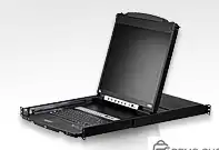 КВМ консоль ATEN 19" 16-Port PS/2-USB VGA Dual Rail LCD KVM Switch