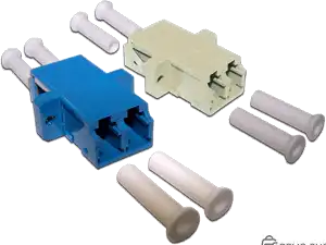 Дуплексный оптический адаптер LC для многомодового волокна OM4