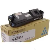 Картридж Ricoh SP C360X голубой (9 000 страниц) для C361SFNw