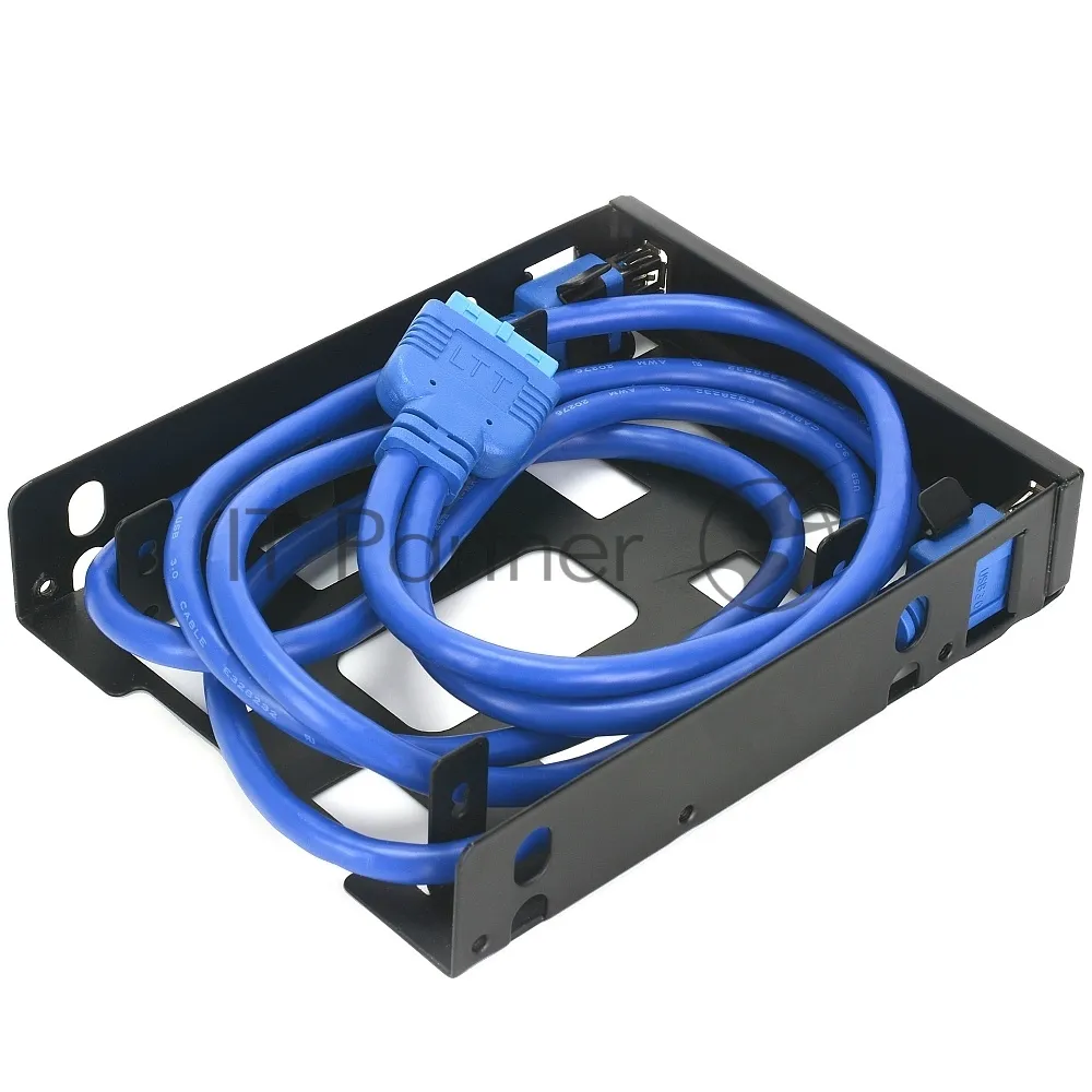 Панель расширения с двумя портами USB 3.0 и отсеком для накопителей фото 2