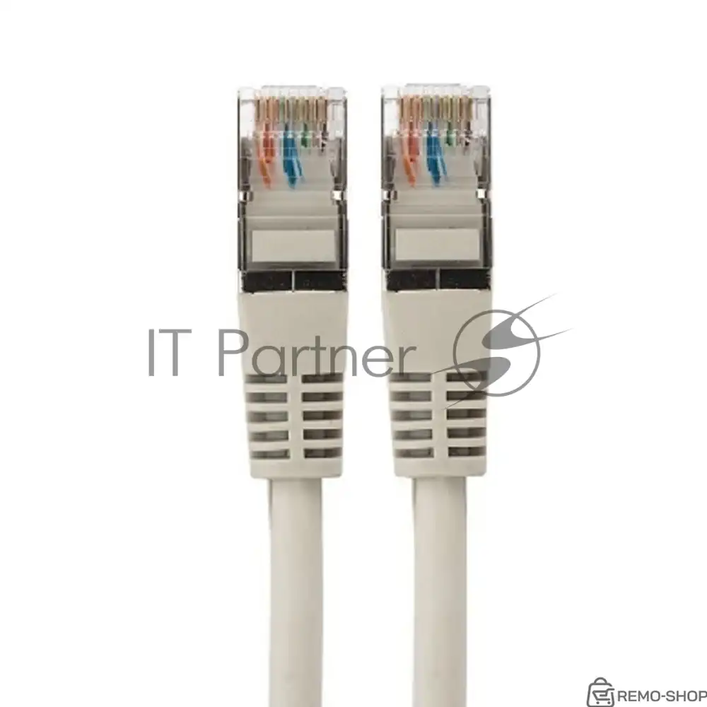 Патч-корд Rexant F/UTP Cat.5e 1,5 м, экранированный, серый фото 2