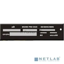 Универсальный кард-ридер Ginzzu GR-116B для SD, microSD, CF и других форматов