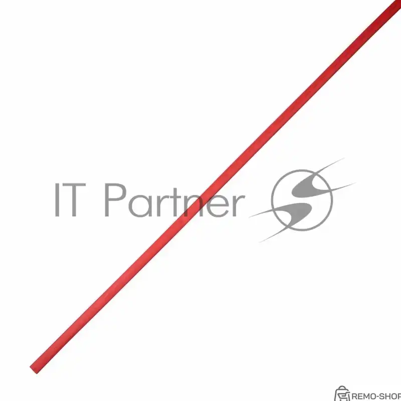 Термоусаживаемая трубка клеевая Rexant 12,0/4,0 мм красная (упаковка 10 шт. по 1 м)