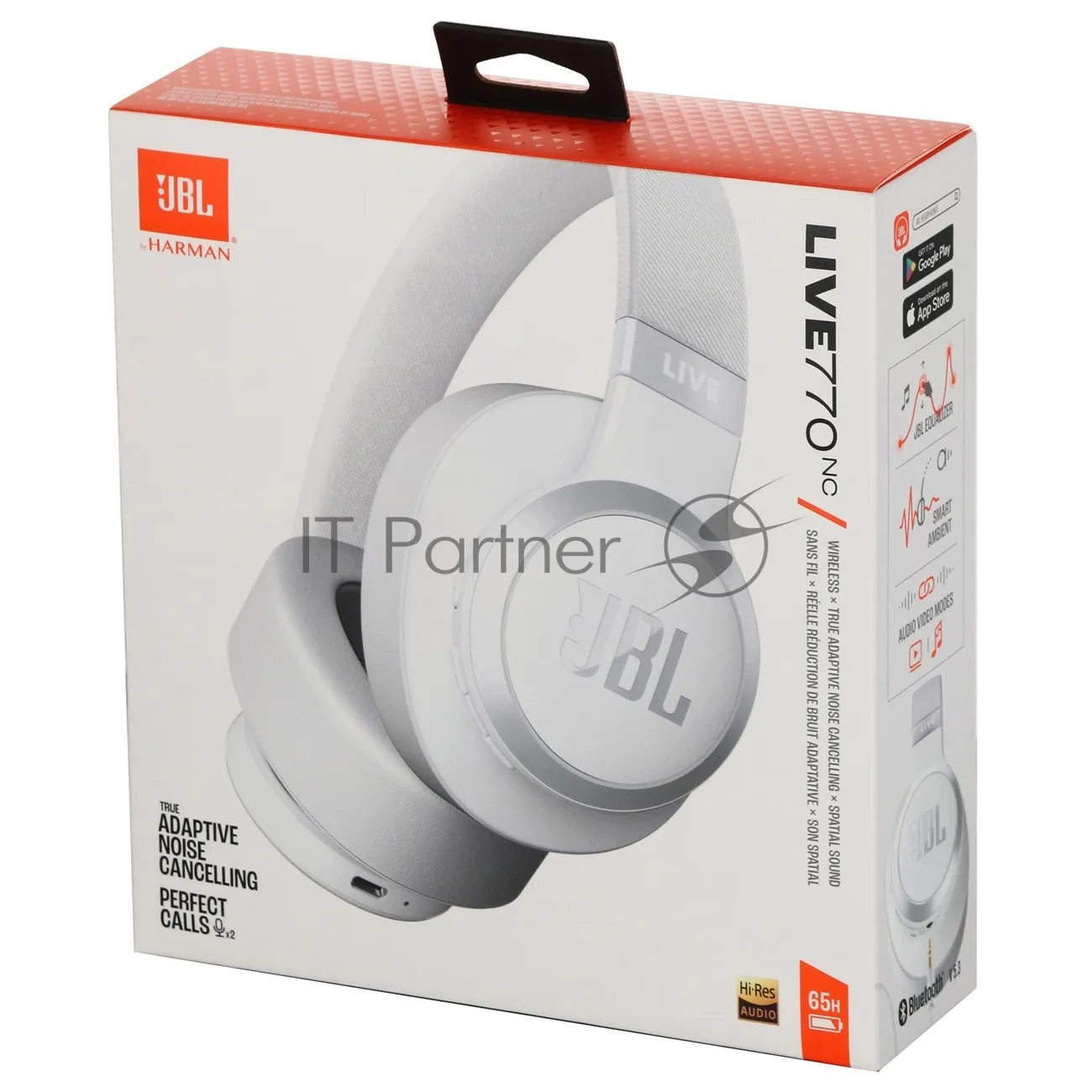 Наушники JBL LIVE 770NC (белые)