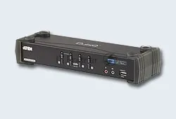 KVM-переключатель ATEN CS1784A-AT-G 4x1 с аудио и USB 2.0