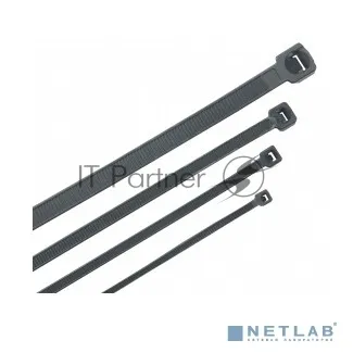 Хомут морозостойкий IEK UHH33-D048-300-100-K02 4,8х300 мм черный (100 шт)