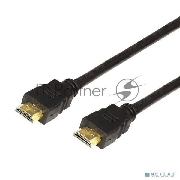 Кабель HDMI 1.4 длиной 5 метров с позолоченными контактами