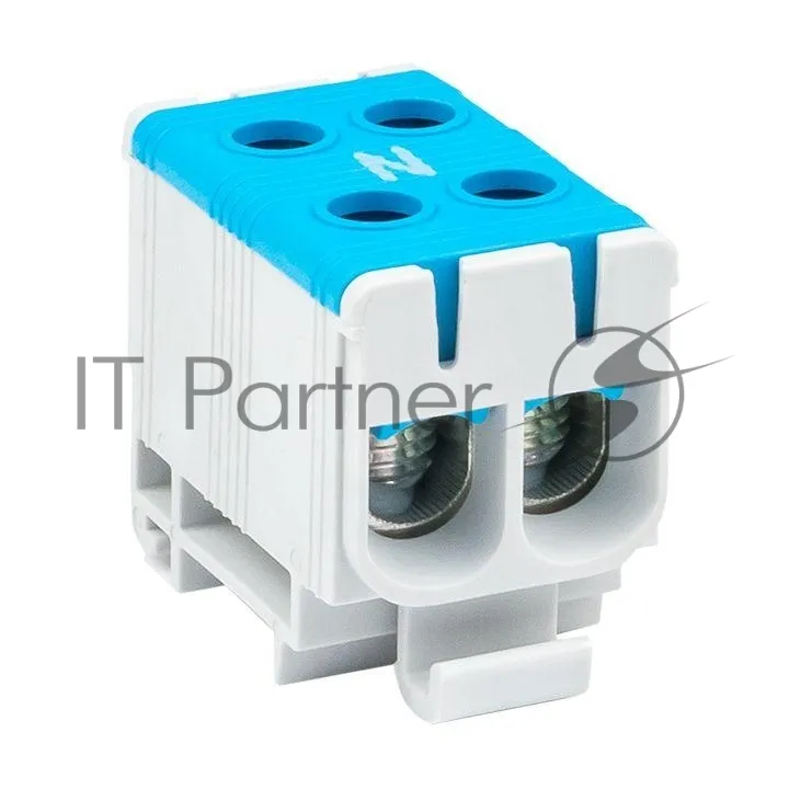 Клемма силовая вводная двойная КСВ 16-50 синяя EKF PROxima plc-kvs2-16-50-blue EKF