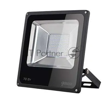 Светодиодный прожектор Gauss 70Вт IP65 6500К черный