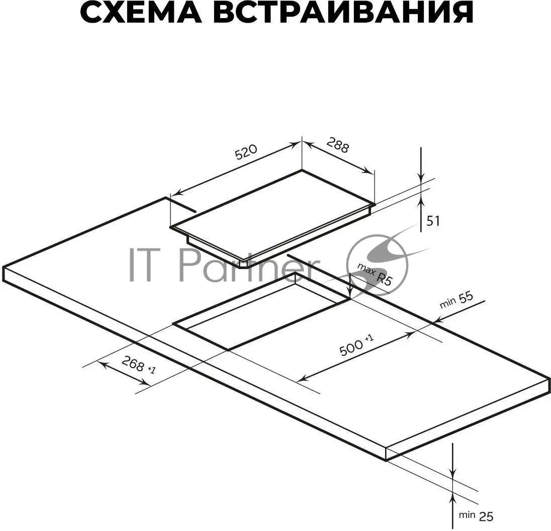 Варочная панель электрическая LEX EVH 320B BL Hi-Light, черная фото 2