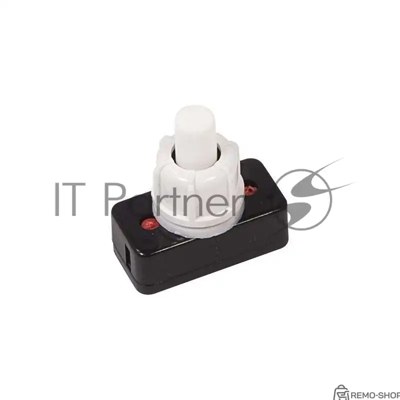 Выключатель-кнопка Rexant 250V 1А ON-OFF белый фото 3