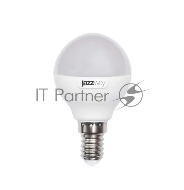 Светодиодная лампа JazzWay PLED-SP-G45 7Вт шар E14 3000К фото 3