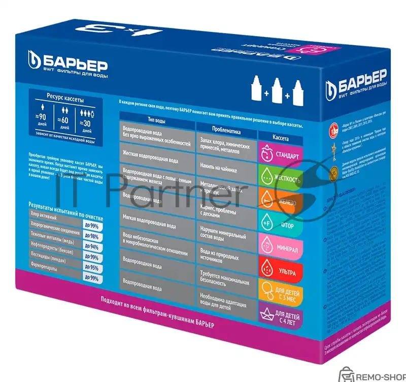 Картридж для фильтра Барьер Стандарт (3 шт.) фото 2