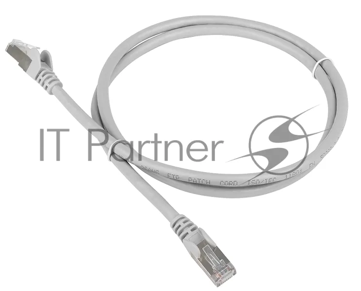 Патч-корд LANMASTER Cat 5e FTP 5 метров серый