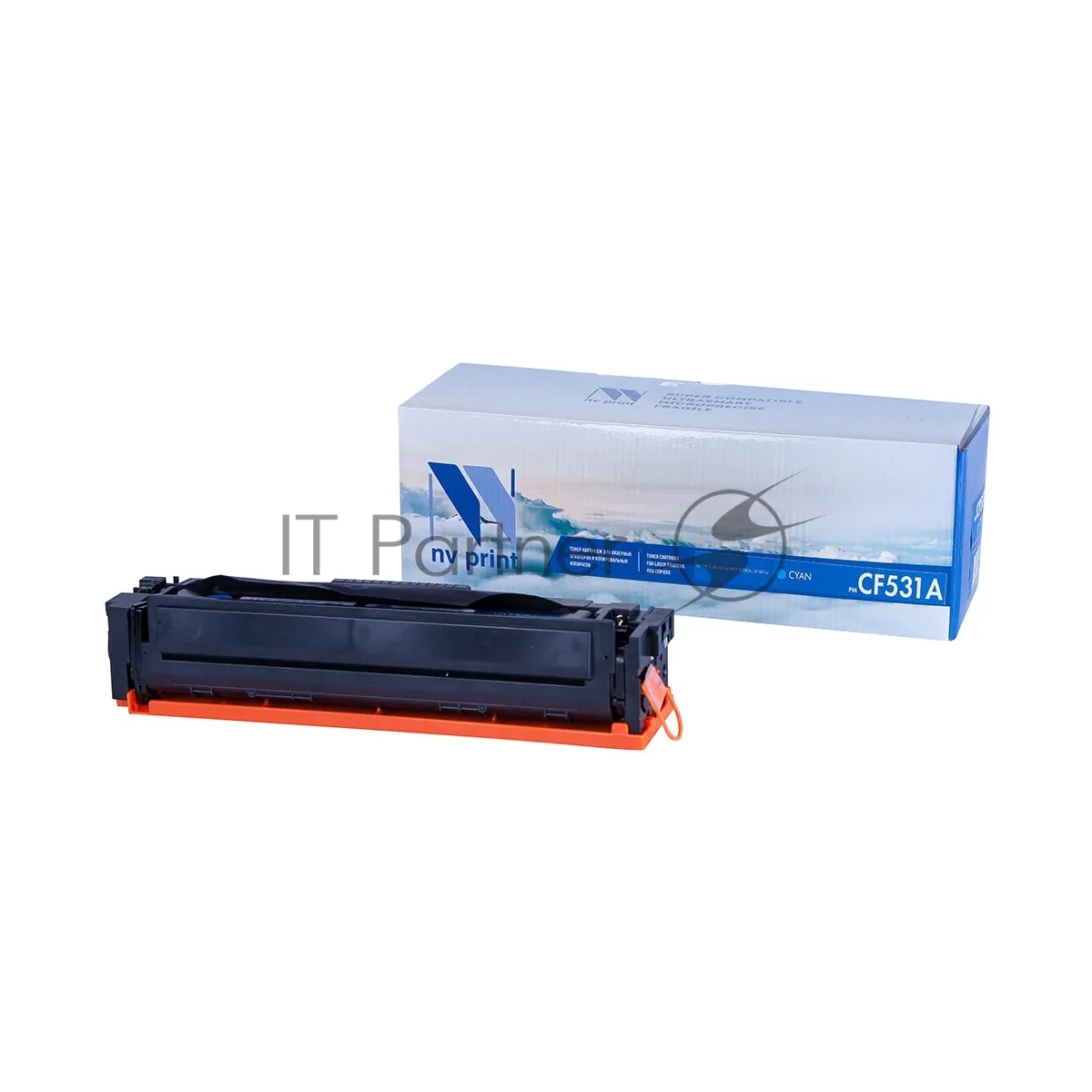 Совместимый лазерный картридж HP CF531A Cyan для принтеров Color LaserJet Pro MFP M180n/M181fw