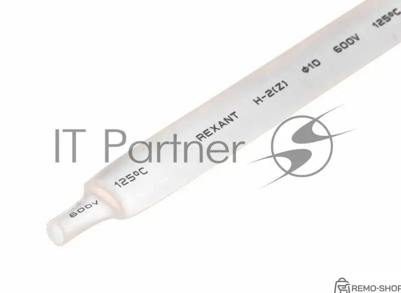 Термоусаживаемая трубка Rexant 10,0/5,0 мм, белая, 50 шт. по 1 м фото 2