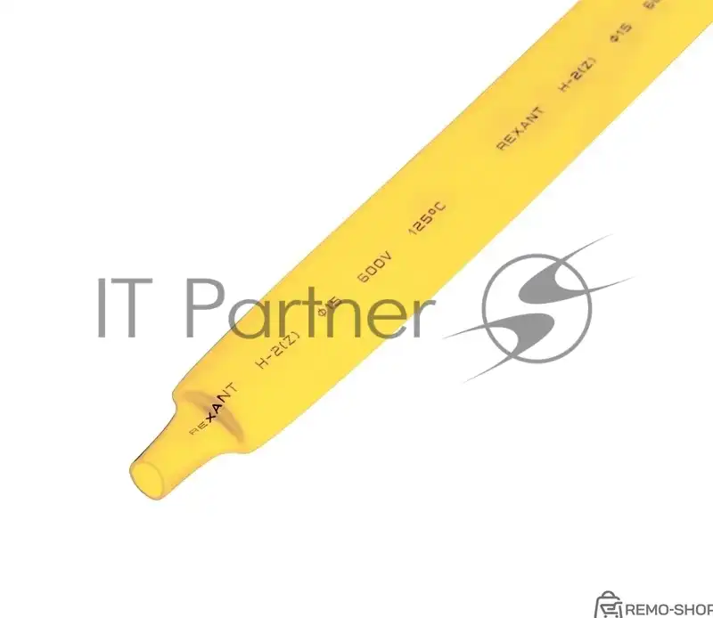 Термоусаживаемая трубка Rexant 15,0/7,5 мм, желтая, 50 шт. фото 2