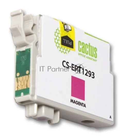Струйный картридж Cactus CS-EPT1293 пурпурный для принтеров Epson фото 2