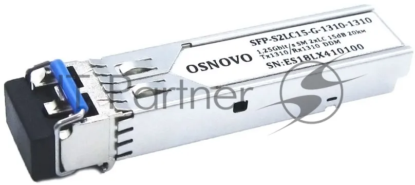 Оптический SFP-модуль Osnovo SFP-S2LC15-G-1310-1310