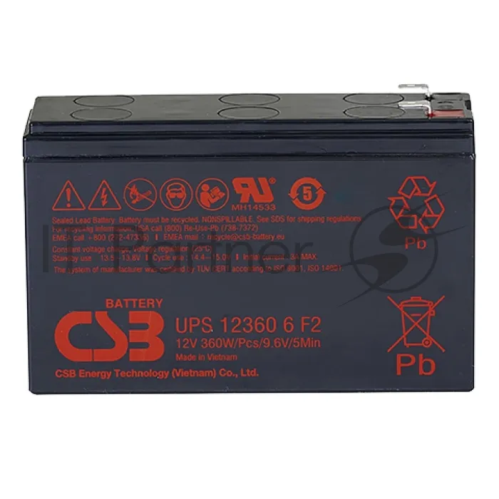 Аккумуляторная батарея CSB UPS 123606 12V 6Ah фото 2