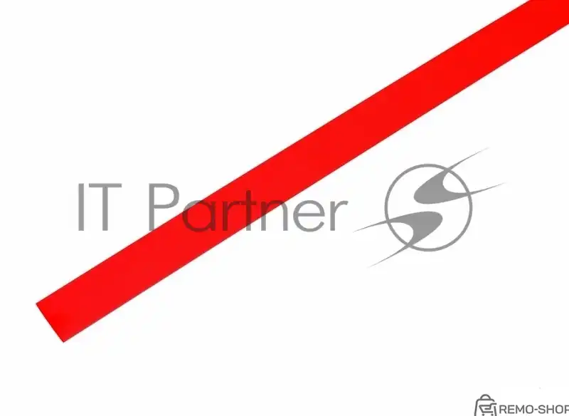 Термоусаживаемая трубка Rexant 9,0/4,5 мм, красная, 50 шт.