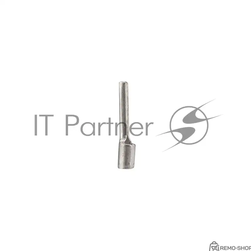 Наконечник штифтовой плоский кабельный НШП 1.5–12 фото 2