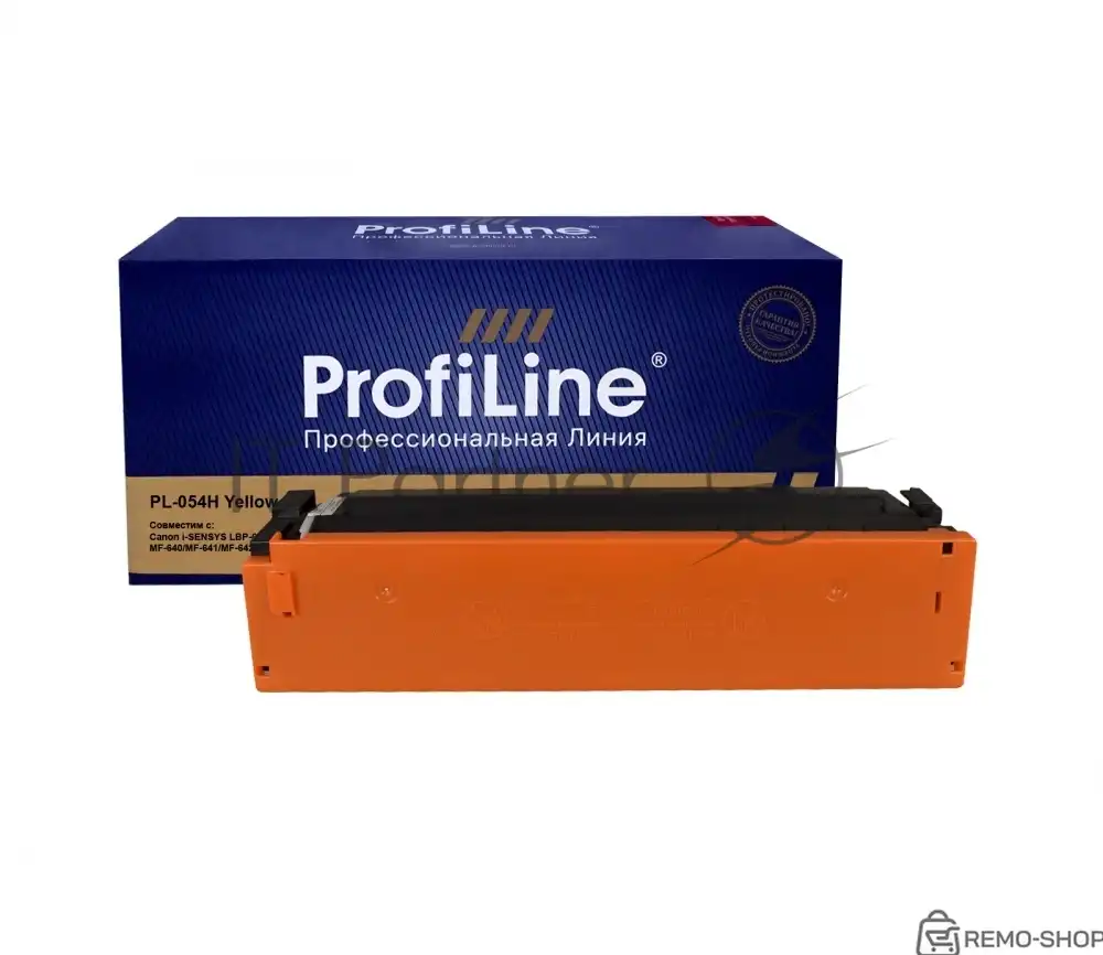 Лазерный картридж ProfiLine PL-054H желтый для принтеров Canon