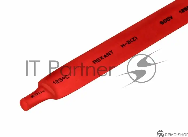 Термоусаживаемая трубка Rexant 9,0/4,5 мм, красная, 50 шт. фото 2