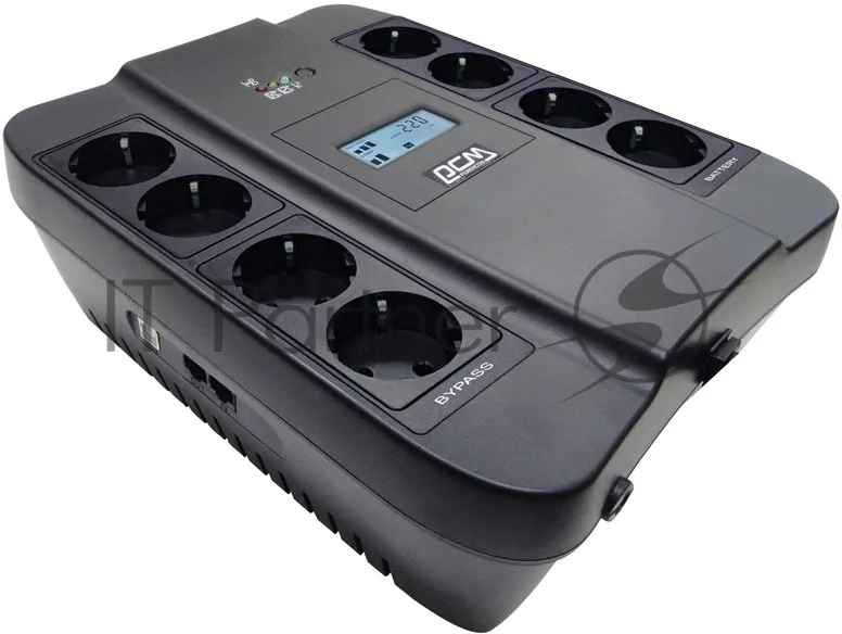 Источник бесперебойного питания Powercom Spider SPD-1100U LCD